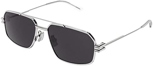 Bottega Veneta BV1128S Silver/Dark Grey 58/17/145 unisex Sunglasses