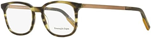 Ermenegildo Zegna Rectangular Eyeglasses EZ5143 055 Striped Brown/Bronze 53mm 5143