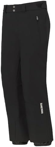 DESCENTE Crown Insulated Ski Pant (Men's), Black, 38 Regular