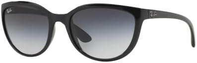 Ray-Ban Woman Sunglasses Black Frame, Grey Lenses, 59MM