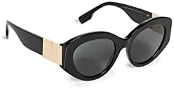 BURBERRY Women's B. Olympia Classic Reloaded Cat Eye Sunglasses