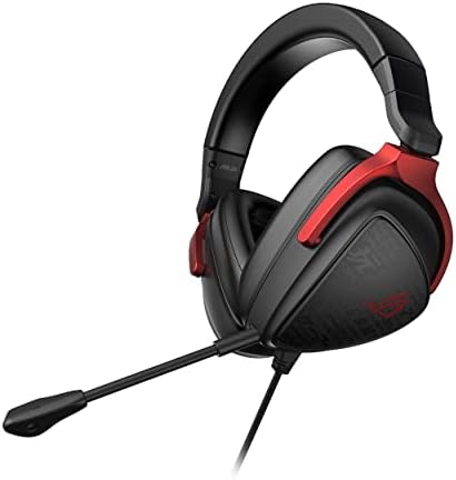 ASUS ROG Delta S Core Wired Gaming Headset (Lightweight 270g, 7.1 Surround Sound, 50mm Drivers, Discord Certified Mic, 3.5mm,for PC, Switch, PS4, PS5, Xbox, and Mobile Devices)- Black