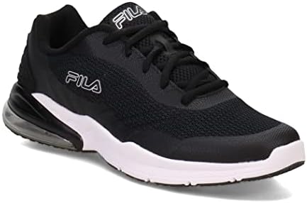 Fila Men's Acumen Viz 2 Running Shoes Black/White/Metallic Silver 14