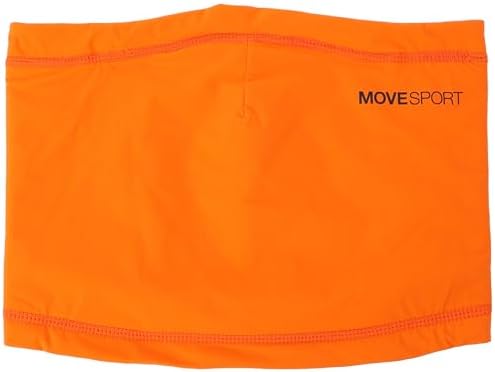Descente MOVESPORT MVSP Neck Warmer, Unisex, Adult, All Weather, Water Repellent, Moisture Permeable, Thermal, Windproof,, Or, F