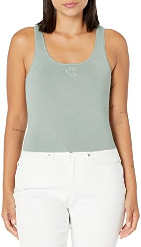 Calvin Klein Women's Ribbed Scoop Neck Tank Top