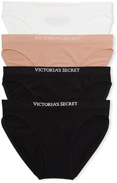 Victoria's Secret Seamless Bikini Panty Pack, Underwear for Women (XS-XXL)