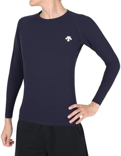 Descente Undershirt, Sweat Absorbent, Quick Drying, Stretch, D Slit Cut, Volleyball, Baseball