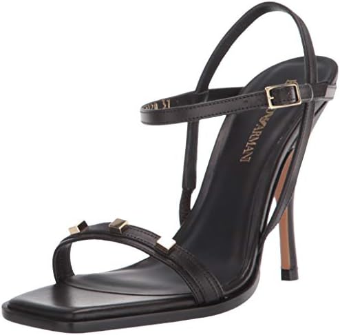 Emporio Armani Women's High Heel Strappy Sandal Heeled