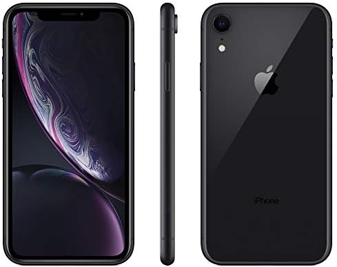 Apple iPhone XR, 64GB, Black - Unlocked (Renewed)