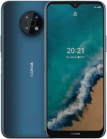 Nokia G50 5G | Android 11 | Unlocked Smartphone | US Version | 4/128GB | 6.82-Inch Screen | 48MP Triple Camera | Ocean Blue