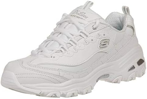 Skechers Women's D'Lites Fresh Start Memory Foam Lace-up Sneaker Fashion