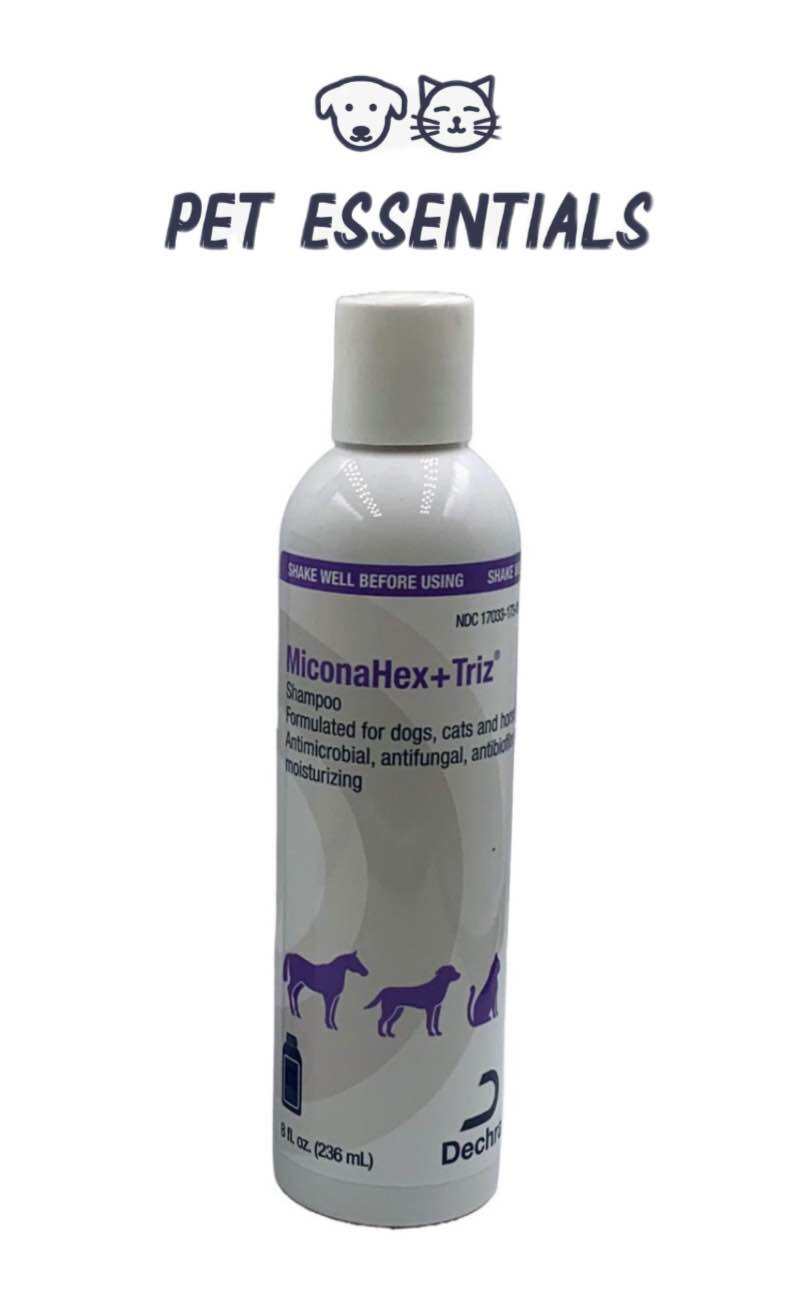 Dechra MiconaHEX+Triz shampoo for cats & dogs 236ml EXP03-2025
