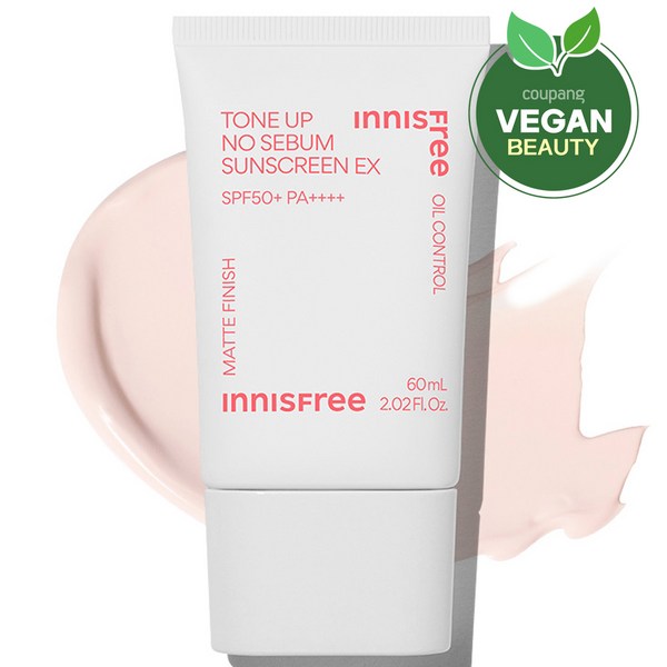 Innisfree Tone Up No Sebum Sunscreen EX SPF50+ PA++++ korea cosmetics