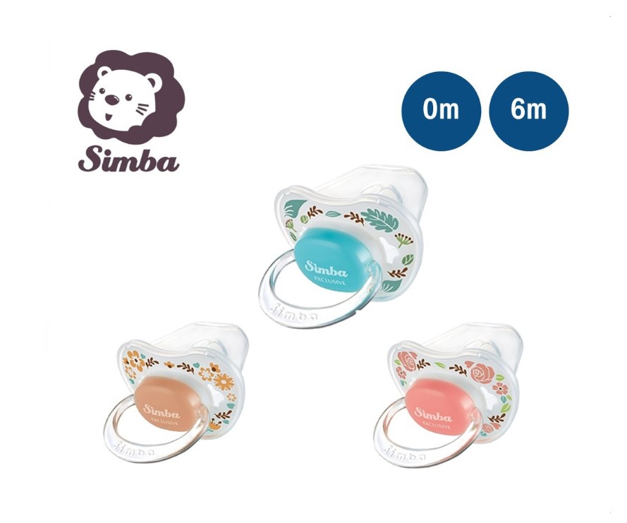 Simba Crystal Romance Pacifier - Assorted Designs (0m+/6m+)