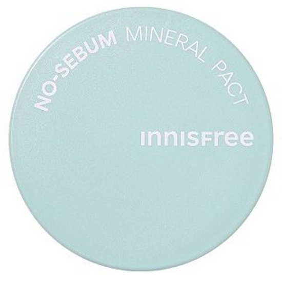 innisfree No Sebum Mineral Pact 8.5g korean k beauty makeup Powder Pact