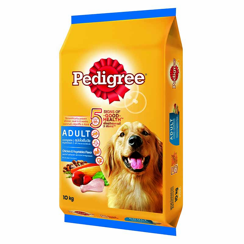 Pedigree Adult Chicken and Vegetable Flavour 10kg Dog Food