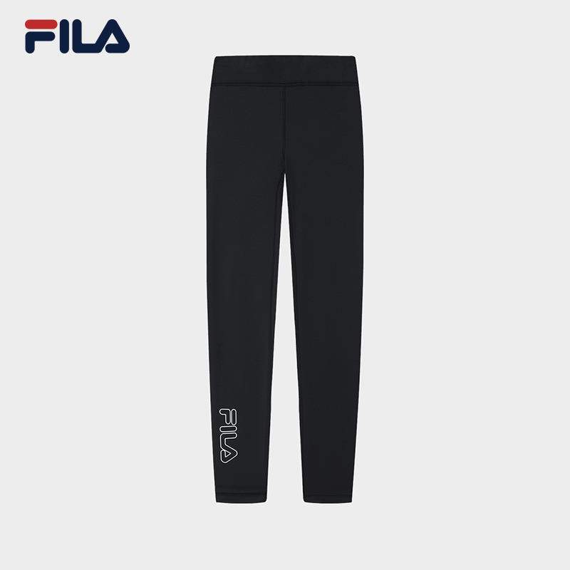 FILA CORE WHITE LINE ORIGINALE Women's Knit Leggings in Black