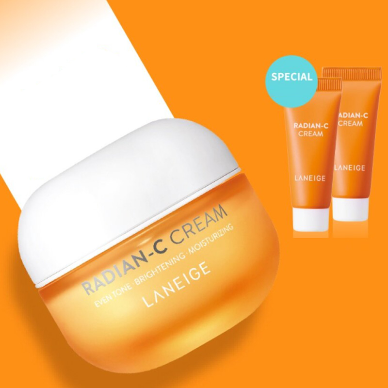 LANEIGE Radian-C Cream 30mL + 7mL 2ea K beauty moisturizer for skin