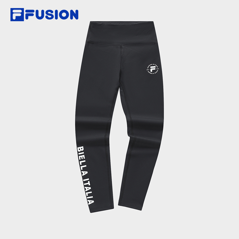 FILA FUSION Women's INLINE UNIFORM Knit Leggings in Black