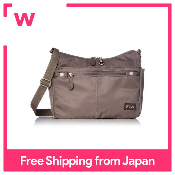 [Fila] Shoulder bag Pimus Shoulder storage ash gray
